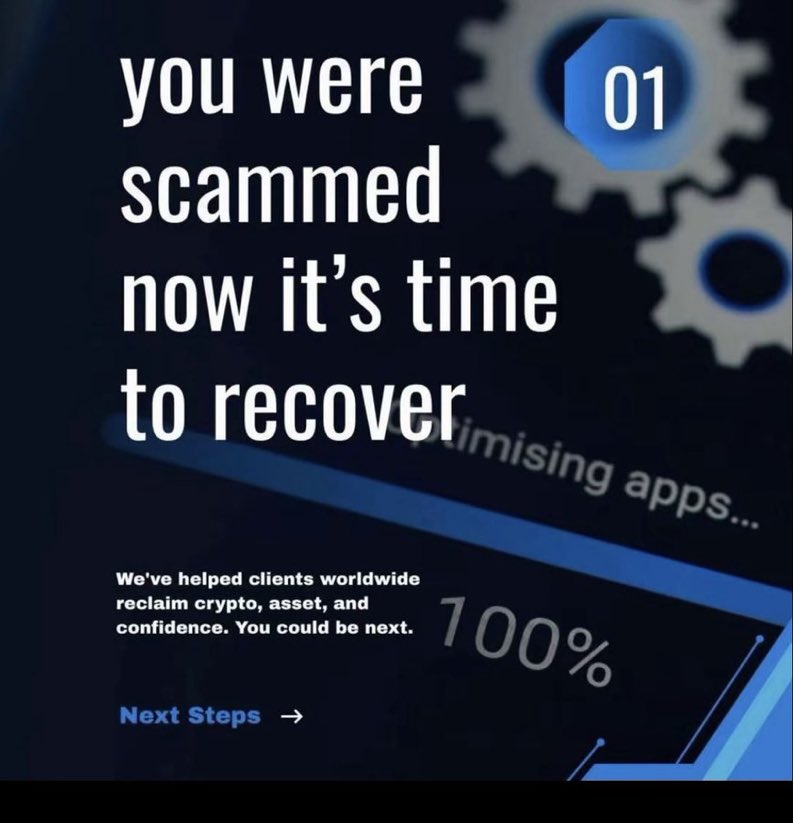 Thorium_v's tweet photo. 🚫 FINANCIAL RISK NOTICE
Online scammers are using deceptive crypto schemes to exploit users.

🚩Signs include: hidden fees, fake customer care, blocked withdrawals.
💬 Reach out now

#CryptoRecovery #CryptoScam #RecoverCrypto #ScamRecovery https://t.co/RSFiUfYbvi