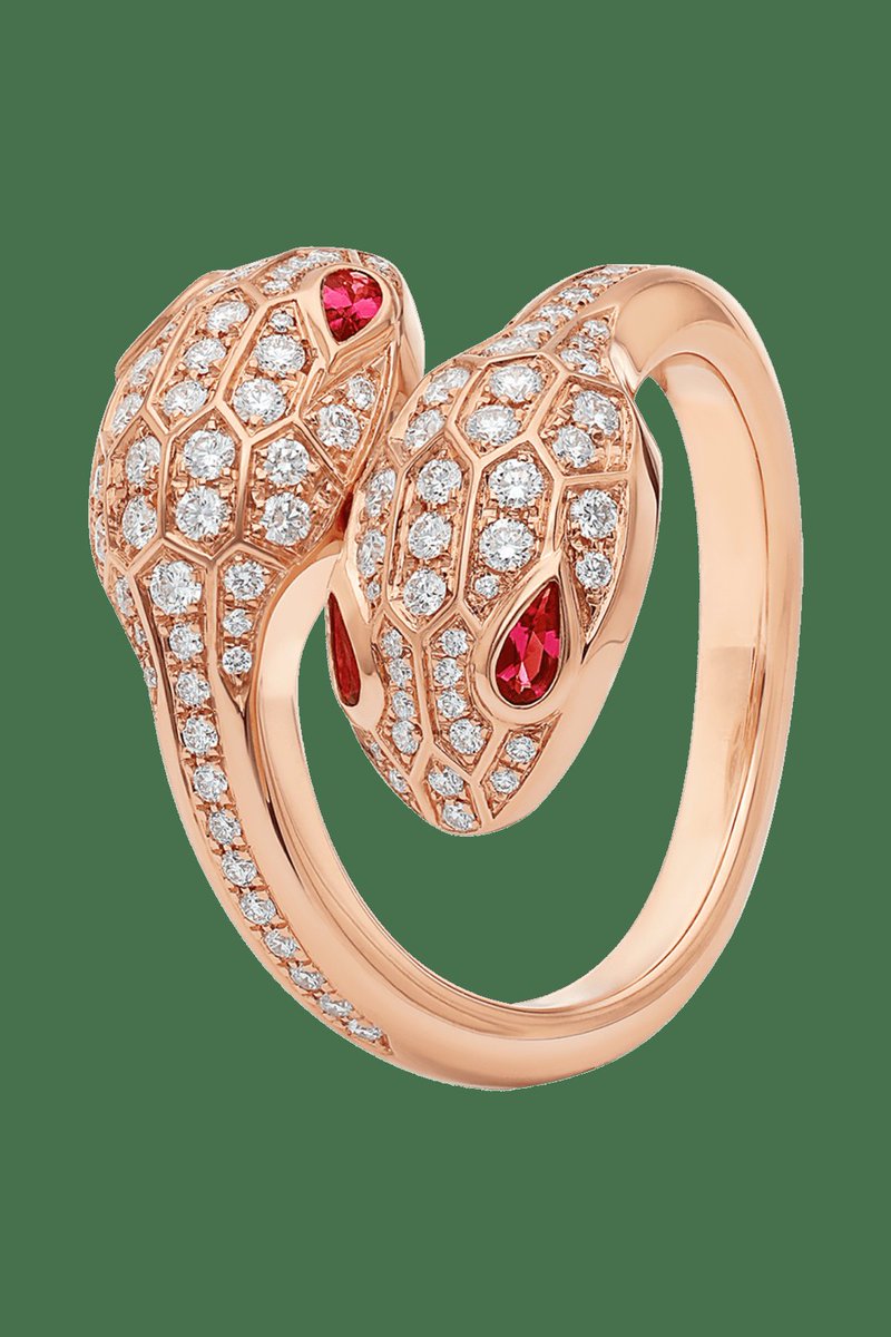 jinyuu1981's tweet photo. 世界三大ジュエリー「BVLGARI」
「水の神」である蛇をモチーフにした指輪
妖艶で美しくて蛇好きの僕にはたまらない https://t.co/nhgyczYQkF