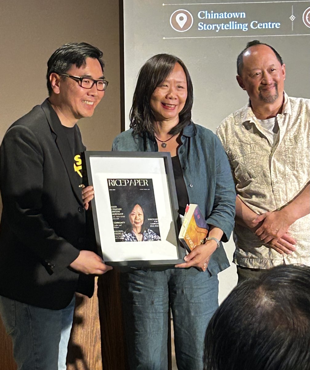 gunghaggis's tweet photo. Congratulations to Fiona Tinwei Lam on this well-deserved recognition! We celebrate Fiona’s amazing contributions as a poet, writer, editor, teacher, and community builder among Asian Canadian writers! https://t.co/YNc3hyfLkE #asiancanadian #gunghaggis #literasian #chinatownYVR https://t.co/qJroBXjEKT