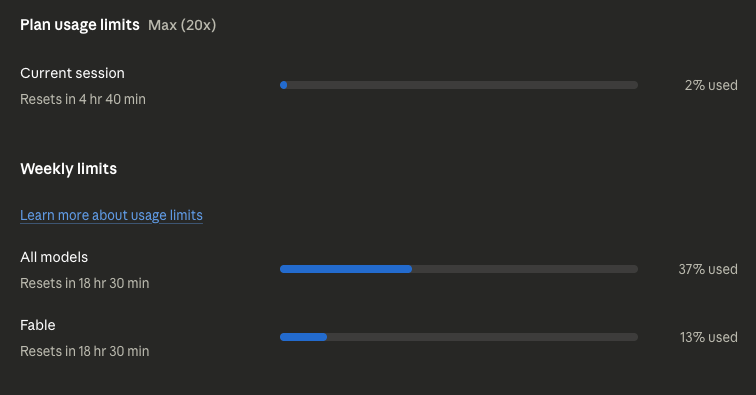 _duyet's tweet photo. @theo one 5h session hit 37% of weekly 😃 https://t.co/NVt420AO1k