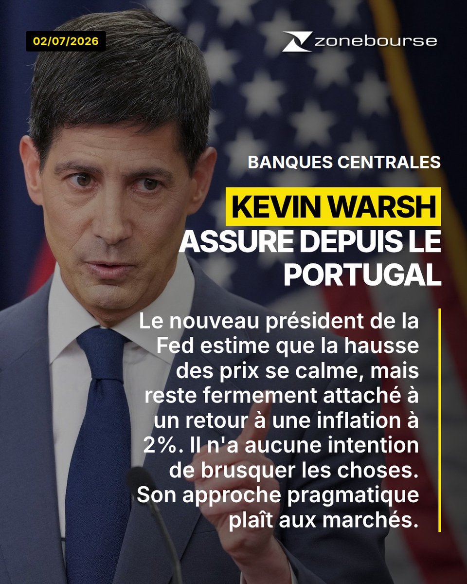 Zonebourse's tweet photo. ☀️ Morning Meeting

Les vagues haussières et baissières se succèdent sur les marchés actions, signe que les investisseurs ont besoin de nouveaux catalyseurs pour faire progresser les indices au-delà des records touchés à la fin du second trimestre. Il pourrait s'agir des résultats du second trimestre, dont le lancement est prévu la semaine du 13 juillet, avec une centaine de grandes entreprises européennes et américaines. Pour les amateurs de calendrier, je souligne toutefois que PepsiCo essuiera les plâtres dès le jeudi 9 juillet.

✅ Retrouvez le Morning Meeting en intégralité en passant par le lien en bio.

Plus d'infos en images 👇
