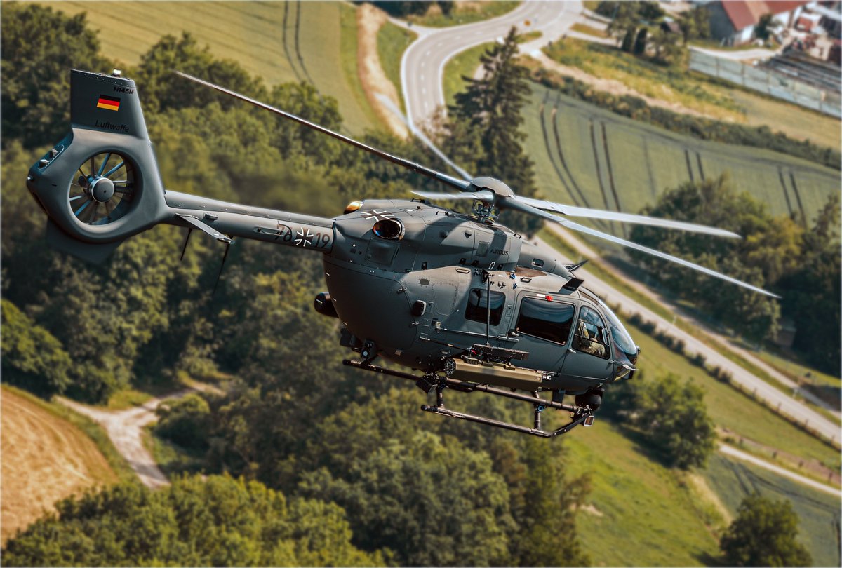 jmscaronte's tweet photo. German H145M LKH SOF light combat helicopters 
#germany #helicopter https://t.co/W1hAJCJKz5