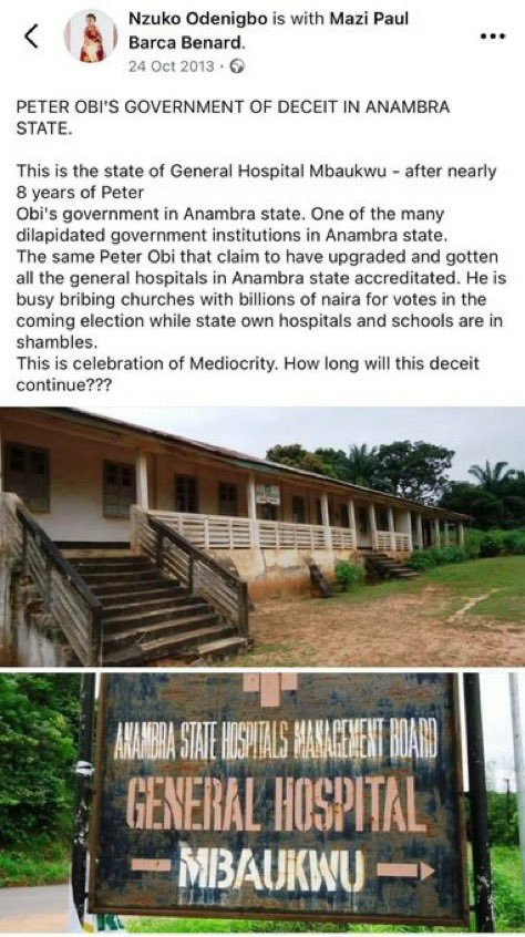 globalkay's tweet photo. @NigeriaStories Oyo State has 721 PHCs across its 33 local government while Ogun State already has over 500 functional PHCs. 

You must think every governor is as useless as you were in Anambra State. 

Healthcare was in tatters under your watch. Packaged fraud. https://t.co/LiKgc8W6vP
