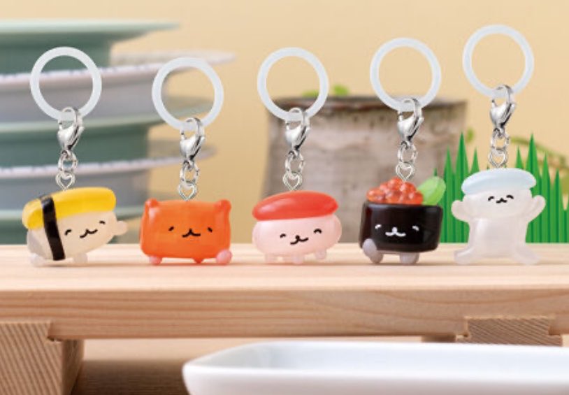 おしゅしだよ」がついにめじるしアクセサリーになって登場！