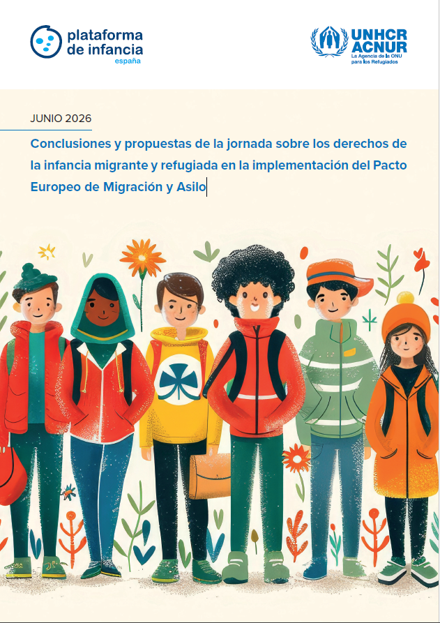 ACNURspain's tweet photo. 📄➡️Conclusiones de la jornada organizada por @ACNURspain y @platdeinfancia sobre el Pacto Europeo de Migración y Asilo desde un enfoque de infancia.

Un llamamiento a una implementación garantista, dotada de recursos y con la infancia en el centro.
https://t.co/wEjdL7RBOd https://t.co/VYmwyntkoI