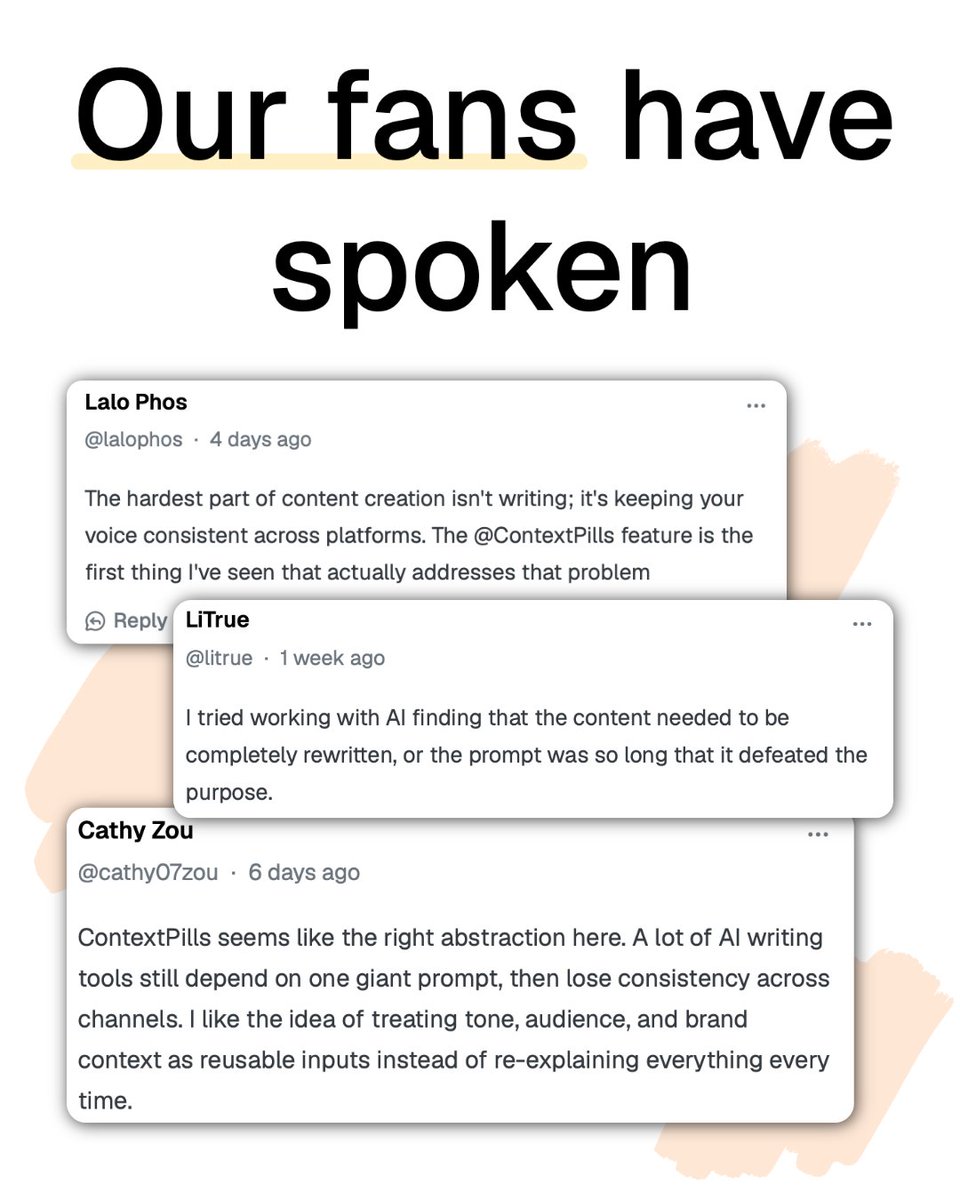 rileywrites_ai's tweet photo. Last week Riley launched on StartupBase and the feedback was epic ⚡
We took home 2nd place and the community's love keeps our creative momentum high.
Check out the full listing at https://t.co/bzJKmmHY15 and level up your writing today.
#StartupBase #ContentCreation https://t.co/cTS7hnyZkj