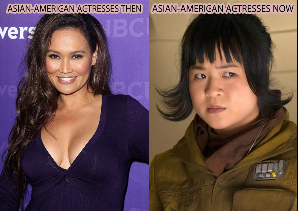 harukaawake's tweet photo. Hollywood keeps casting less attractive actresses so leftists don't feel bad about themselves. When normal people see a stunning woman on screen, we don't feel envy. Instead, we feel inspired to strive and improve. 

I think "Wow, I should try to look like that!" not "How dare you be attractive". 

Leftists just tear her down and replace her with someone mediocre. That's basically their entire worldview.