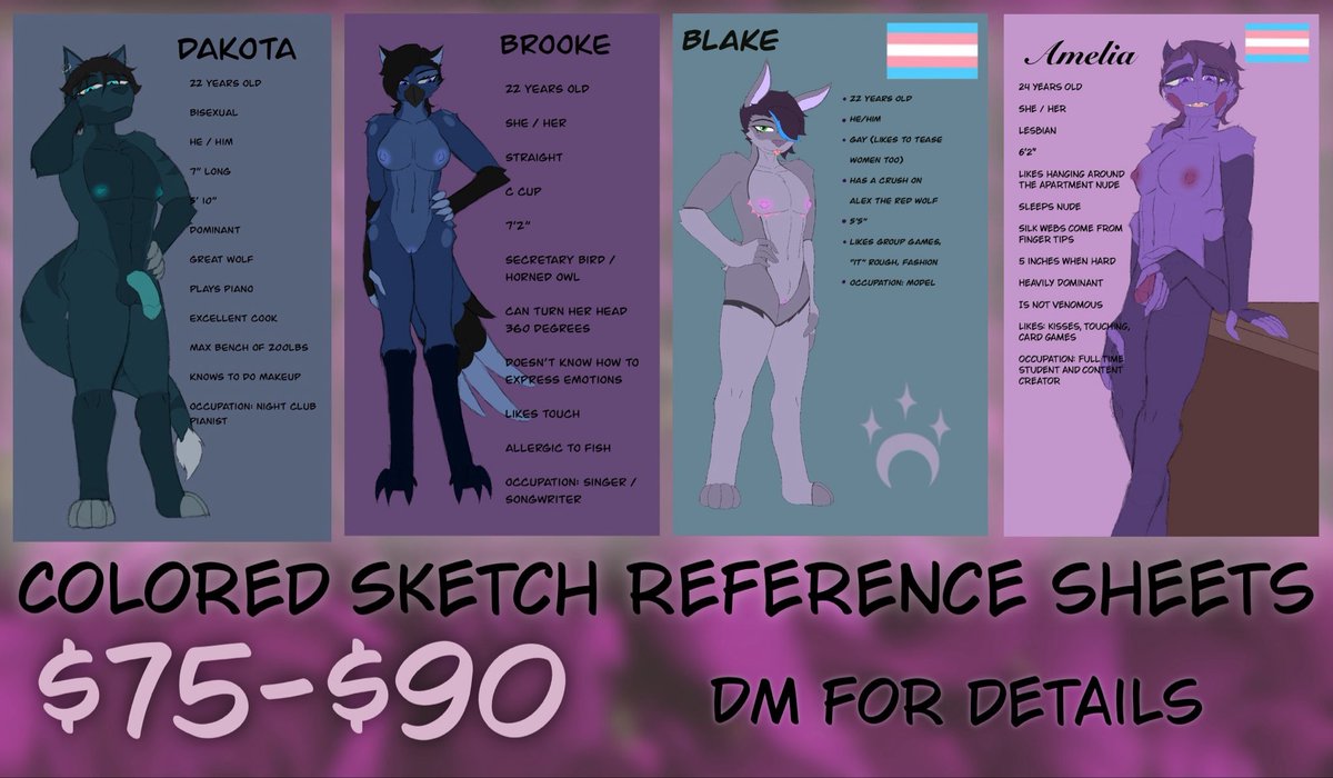 keith_strife's tweet photo. Emergency Commissions!
Some personal expenses just came up so Im Opening Commissions!
NOTE!!!!!
REF SHEETS ARE 60 USD AND WALLPAPERS ARE 70 USD.

Please feel free to DM me if interested. https://t.co/1utOuRrM0T