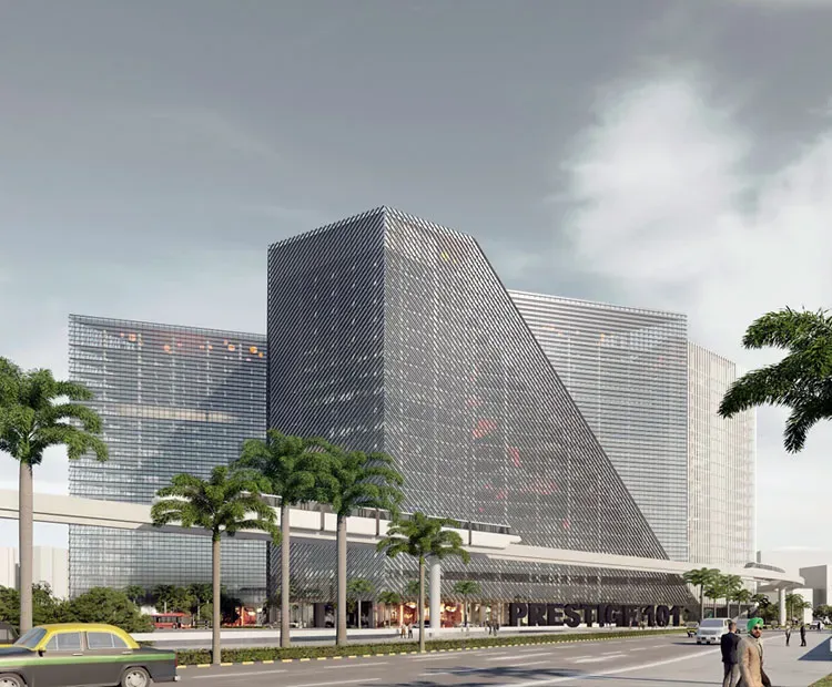 cbdhage's tweet photo. Prestige 101 BKC Commercial Development construction Progress. #Mumbai
PC-Pixeldo/Google