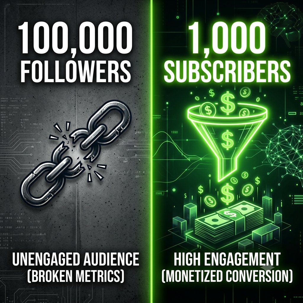 FunnelAdder's tweet photo. You don't need more followers. You need a funnel. Here's why 1,000 subscribers beats 100K followers every time 🧵
#salesfunnel #funnelbuilder #BusinessSuccess https://t.co/Fpy4muoGqZ