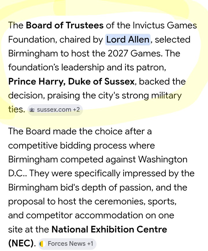 EAPoeEstNe19jan's tweet photo. @Coolgirlk22 @Diane27980360 @Le__Katerina I wish that the Invictus Games #BoardOfTrustees had removed the UK as a possible host until AFTER #PrinceHarry had his security sorted out. Oh well, I guess people live & learn😔
Archived 🔗 for the #Torygraph story👇🏾
https://t.co/MHIUYUhIZo https://t.co/pdCh9AqBRu