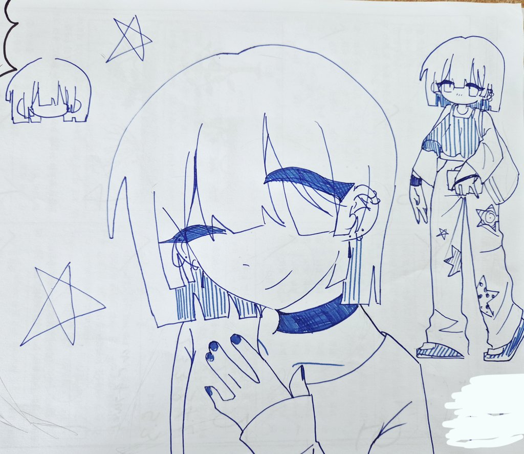 mhtfsq's tweet photo. 시험지에 그림은 많이 그리는데요... 올릴게... https://t.co/JhX6aQitiQ