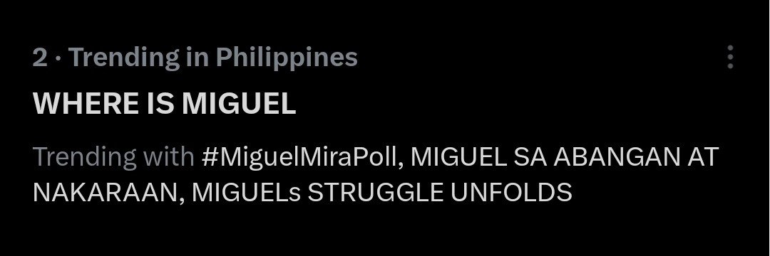 YuAreMyPaps's tweet photo. Dala mo na buong clan mo Miguel! Pati multo ng kahapon bitbit na. Hahahah

WHERE IS MIGUEL
MIGUEL SA ABANGAN AT NAKARAAN
#MiguelMiraPoll https://t.co/mJmdxsgaTZ