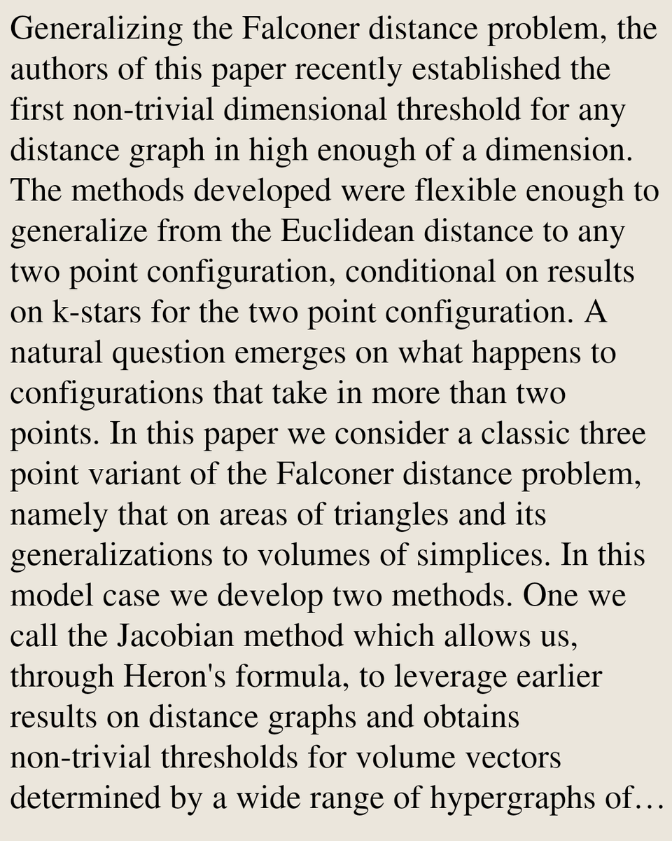 ClassicalODEs's tweet photo. On volume vectors determined by hypergraphs in thin subsets of Euclidean space

Tainara Borges, Ben Foster, Yumeng Ou, Eyvindur Palsson, Francisco Romero Acosta
https://t.co/U6geBu3Blg [𝚖𝚊𝚝𝚑.𝙲𝙰] https://t.co/F781r1mcY6