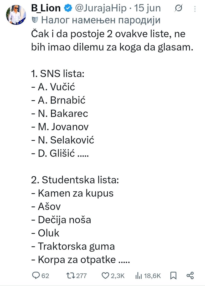 BlackZeppel's tweet photo. @PriceIzLeskovac Zašto kradeš tuđe tvitove? https://t.co/3h8fPNYqFq