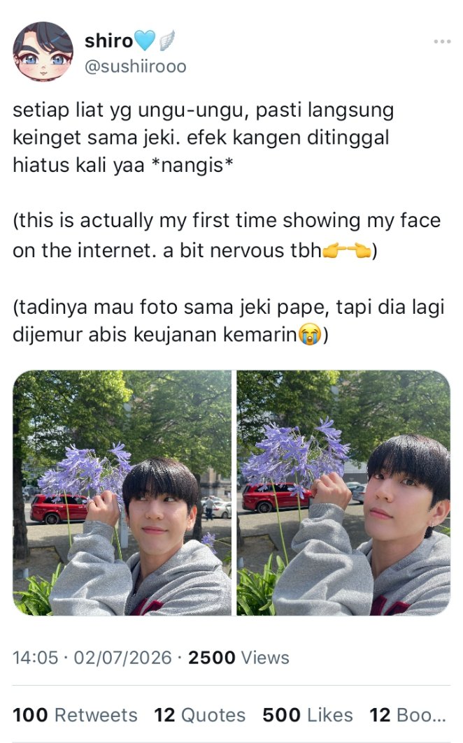 kuucngmgs_'s tweet photo. js prompt au: vtuber x fanartist

ketika hiatus membawa berkah. j, org dibalik vtuber 2jt subs, gak pernah kepikiran kalo dia bisa jatuh cinta sama salah satu part timer di maid cafe, s. yg ternyata juga fanartist favoritenya.

(1/2) https://t.co/BpBqxiSeHz