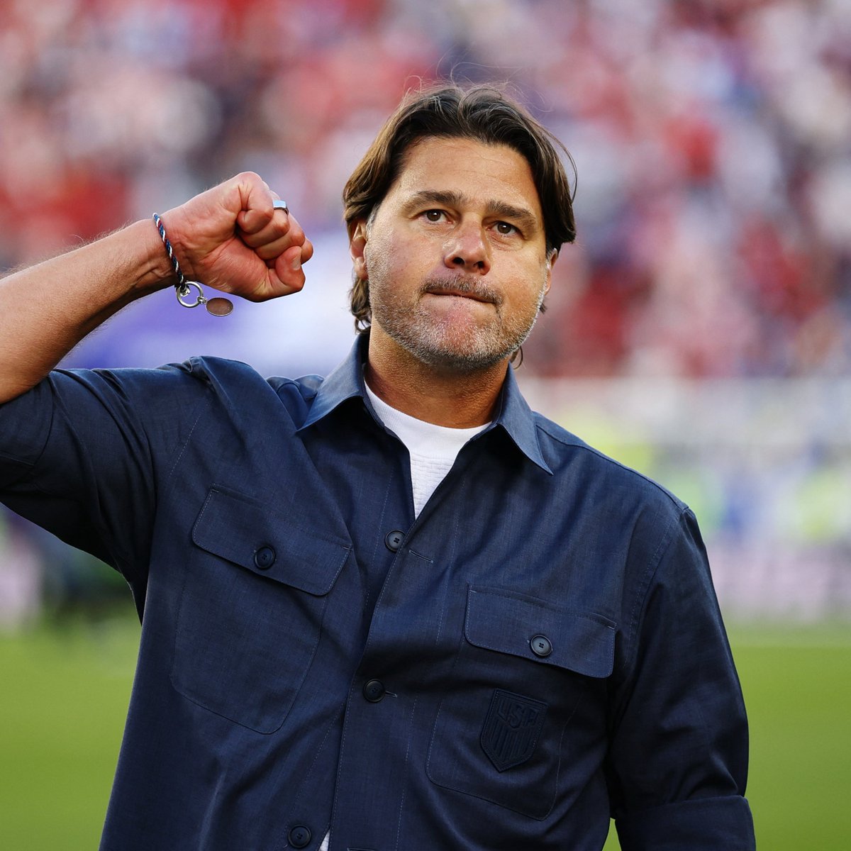 demarkesports's tweet photo. Soru: "Son 16'ya kaldıktan sonra kendinizi biraz Amerikalı gibi hissediyor musunuz?"

Mauricio Pochettino: "Kusura bakmayın, yalan söyleyecek değilim; ben %200 Arjantinliyim." https://t.co/0uw9fYH746