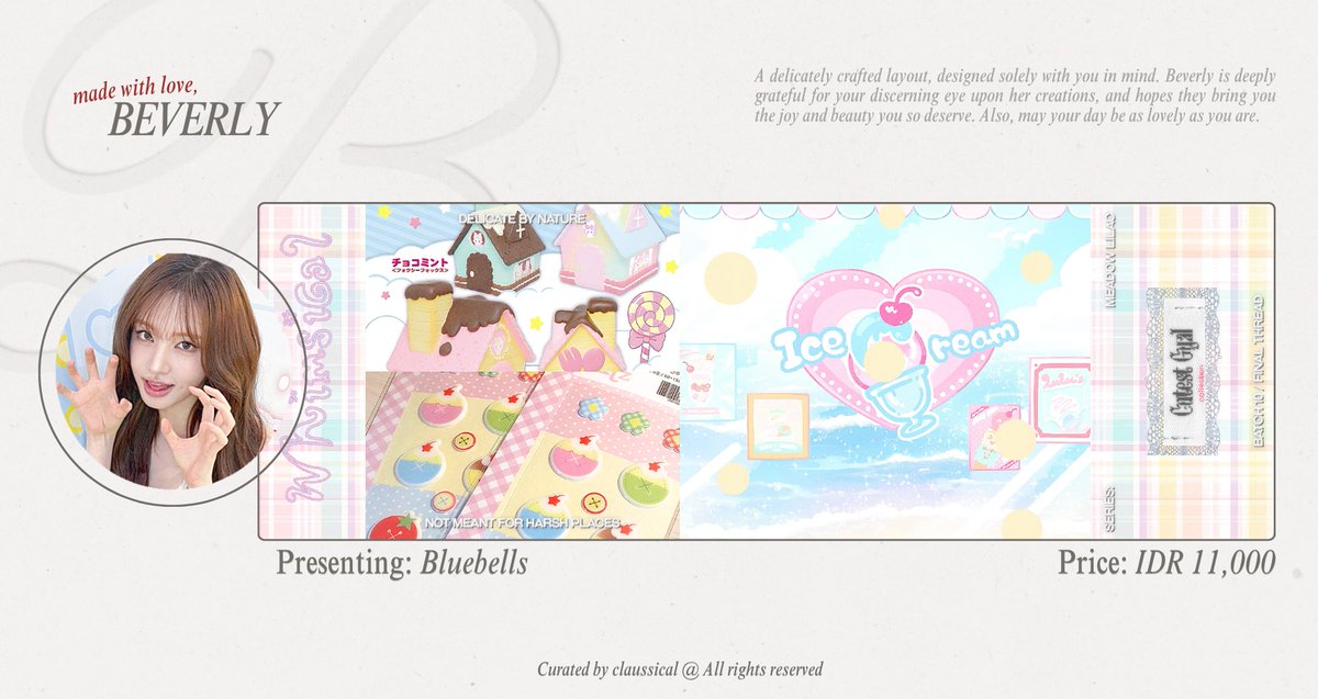 claussical's tweet photo. 🍭 . . . / #bealanja — please help me to repost? merci! 🐈✨

bebe punya ready stock layout bluebells softie pastel theme dengan muse ive: wonyoung, liz, rei dan leeseo! bisa langsung dijemput yuk loves 💗 https://t.co/9a0rcs8rRR