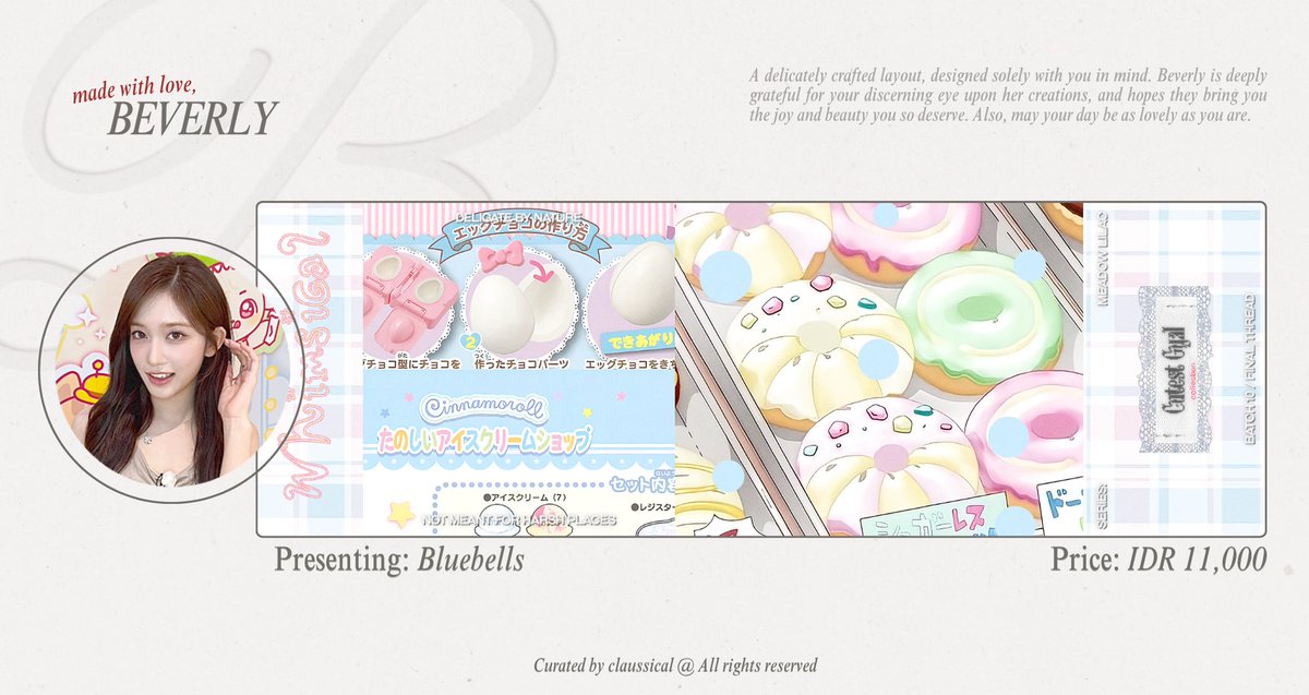 claussical's tweet photo. 🍭 . . . / #bealanja — please help me to repost? merci! 🐈✨

bebe punya ready stock layout bluebells softie pastel theme dengan muse ive: wonyoung, liz, rei dan leeseo! bisa langsung dijemput yuk loves 💗 https://t.co/9a0rcs8rRR