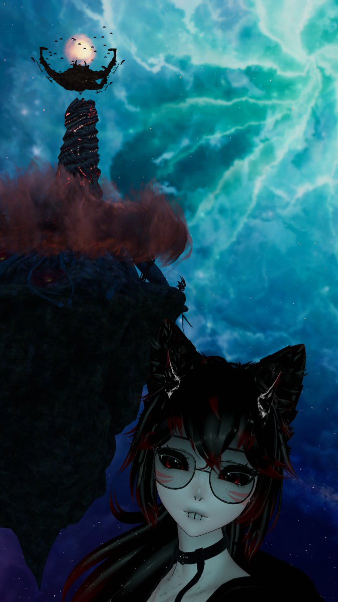 EmberRoseVRC's tweet photo. Bonus points if you can tell me where I am~ #VRChat #VRC #VRChatPhotography https://t.co/0im5iVzEXj