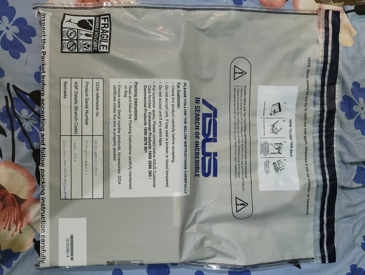 Ananta3853's tweet photo. I'm getting too much harassment by Amazon. Dear all customer don't choose Amazon for shopping. Service not good. I'm sorry to say this because I'm facing problem with defective laptop but now amazon not agree to take return this with full refund, DOA @amazonIN @AmazonHelp @ASUS https://t.co/62c7nsum7J