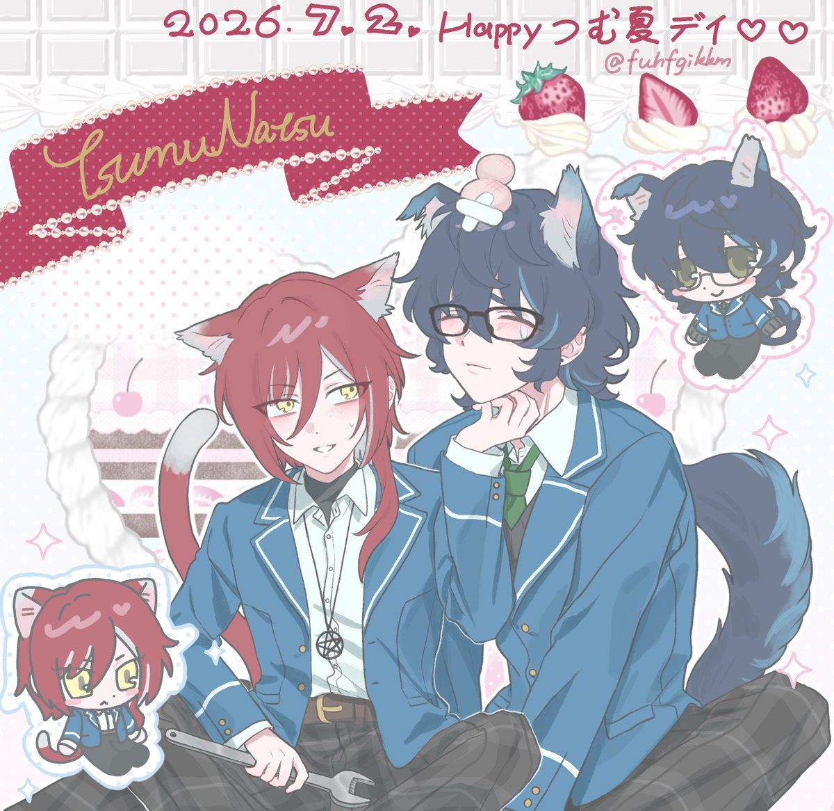 fuhfgikkm's tweet photo. #つむ夏
🍰🍓🍒🐶🐱2672つむ夏DAY https://t.co/cDAth2yBPe