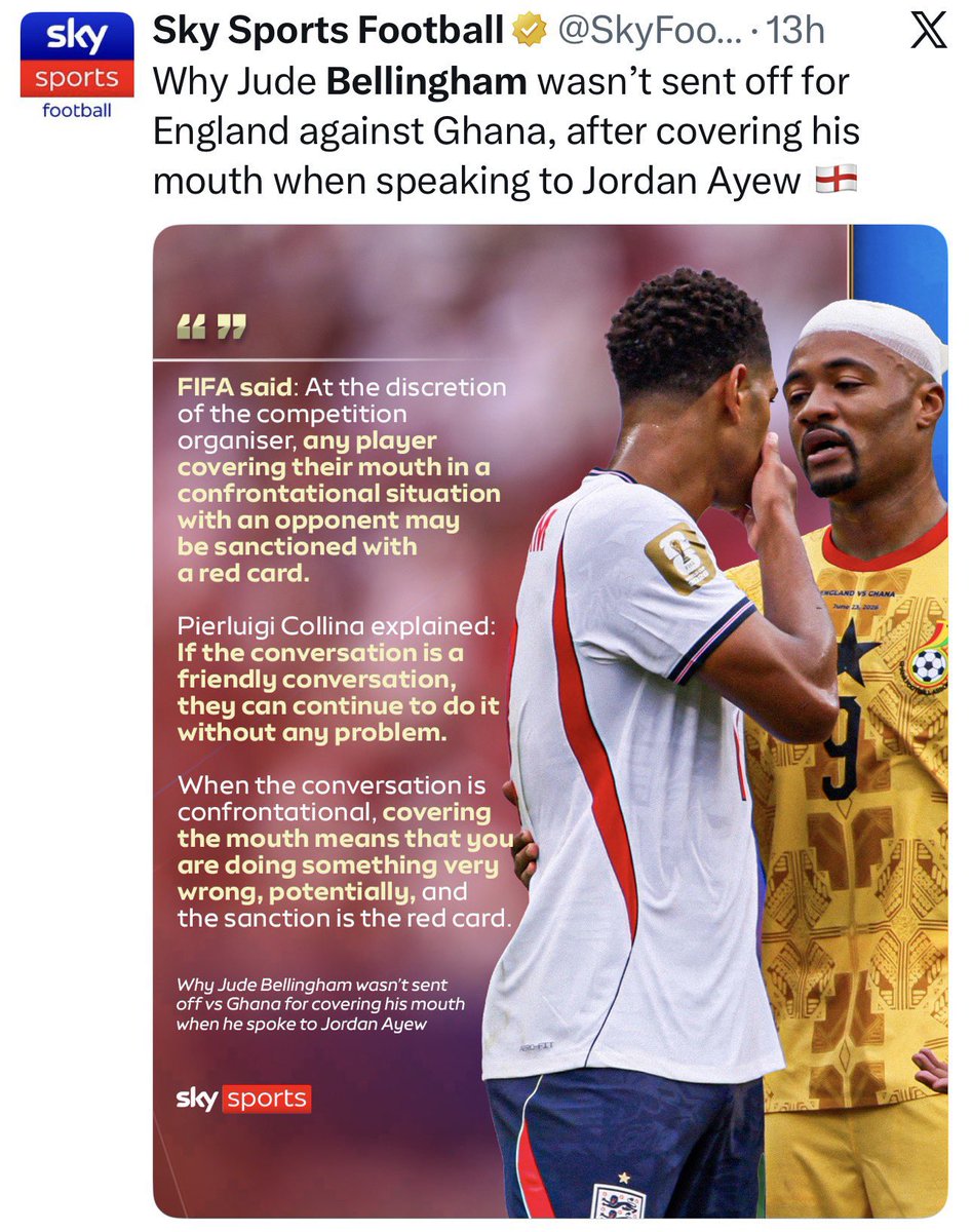 babaStar2021's tweet photo. @Xplus_Andrew91 @FootballFunnnys I’m sure Ayew ain’t his team mate but he wasn’t sent off https://t.co/r8Ol9jXeBJ