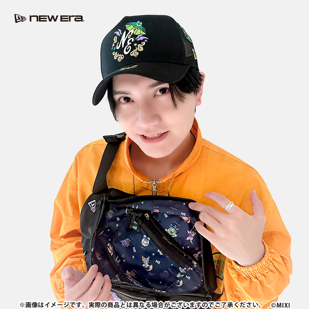 モンスト　アウトドア　コラボ　ウエストポーチ モンドリ で発売💡 NEW ERAとモンストのコラボバッグ🖤 「NEW ERA