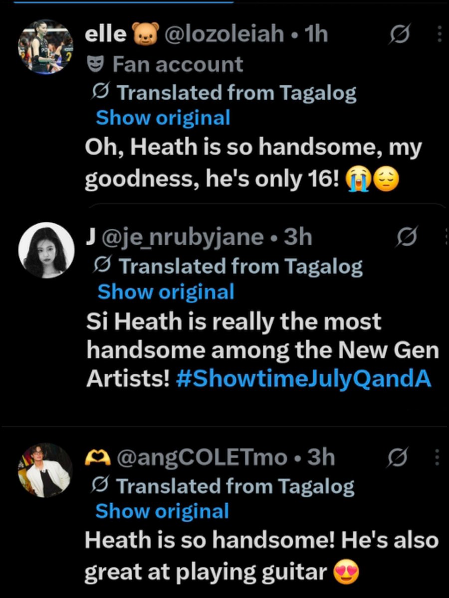 Eisethmbb's tweet photo. Yow! Saw some reactions of CVs to Heath's performance on It's Showtime. 

Thank you for your appreciation.  ᯓᡣ𐭩

WHERE IS MIGUEL
#HeathJornales https://t.co/FpOJSimNri