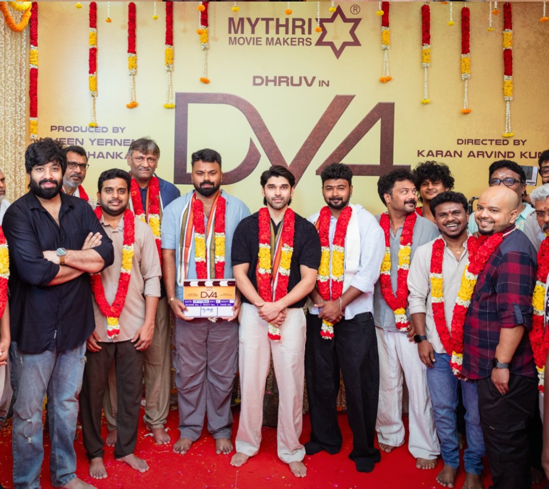 Dhruv_Trends's tweet photo. And it's officially Begun 💪 #DV4 
#DhruvVikram https://t.co/XuhCIsGAPU