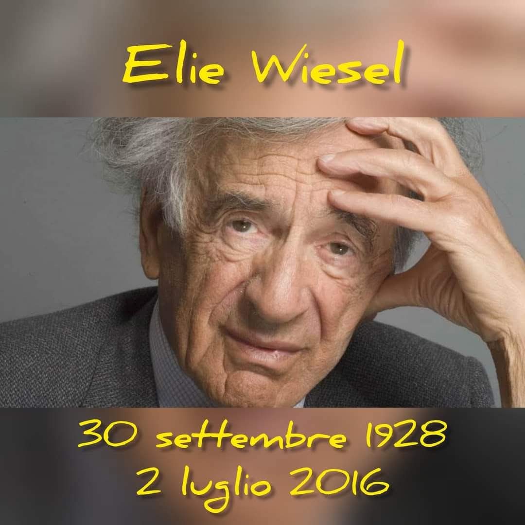 BergamoeC's tweet photo. "Prendi posizione. La neutralità favorisce sempre l'oppressore, non la vittima. Il silenzio incoraggia sempre il torturatore, mai il torturato.“

Elie Wiesel ci ha lasciato
il 2 luglio 2016

#2luglio2016
#30settembre1928
#eliewiesel
#wiesel
#nobelprize https://t.co/qp2gnRFYJg