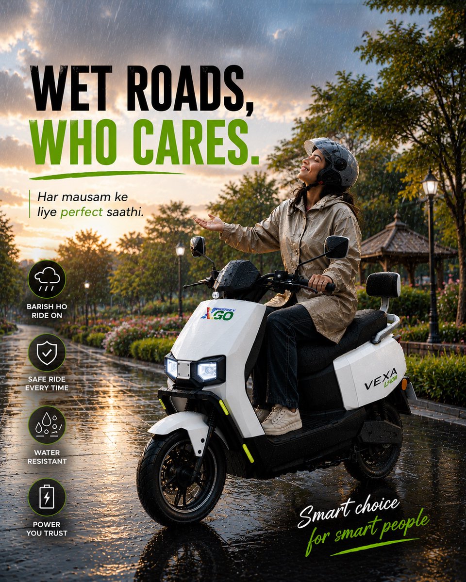InverexGO's tweet photo. Har mausam ke liye perfect.

Arriving Soon !

#InverexGO #ElectricMobility #NewLaunch #StayTuned #ElectricRide #InnovationOnTheMove https://t.co/yAvECnOWDp