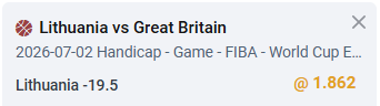TheBasketWizard's tweet photo. 🔥 FIBA Qualifiers Gameday! 🔥
🇱🇹 @ltu_basketball take on 🇬🇧 @gbbasketball in today’s international showdown 💥
Big energy, national pride - and our picks stay hot 💰
Follow @thebasketwizard for the 74% win-ratio edge 📈
#FIBAQualifiers #Lithuania #GreatBritain #TheBasketWizard https://t.co/ApSu83J6K8