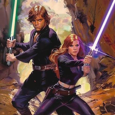 MaraJadeSkywalk's tweet photo. Luke Skywalker and Mara Jade Skywalker by Irho Oskea, Oskea_Concepts.
#StarWars #LukeSkywalker #MaraJadeSkywalker #Forcebond #ForcebondForever https://t.co/tVaSn3aK8N