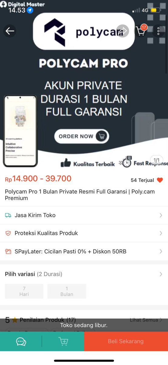 nindije_'s tweet photo. Gais izin nanya dongg disini ada yang jual polycam pro gini ga yah??😭 aku butuh bgtt😭😭🙏 yang ada pls komen/dm akuuu #zonauangㅤ #polycam https://t.co/4C1mCmUB2X