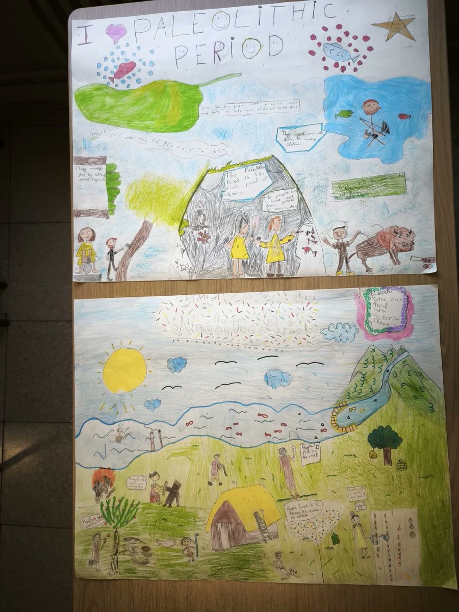 CDSan_Ignacio's tweet photo. 🦴🏕️ Trabajar en grupo y realizar proyectos sobre su etapa favorita de la Prehistoria ayuda a los alumnos de 3.º de E.P. a afianzar conocimientos, fortalecer la empatía y el respeto mutuo y, sobre todo, ¡a disfrutar aprendiendo! 📚✨

#ColegioSanIgnacio #SanIgnacioPonferrada https://t.co/PdHGdz6GoS