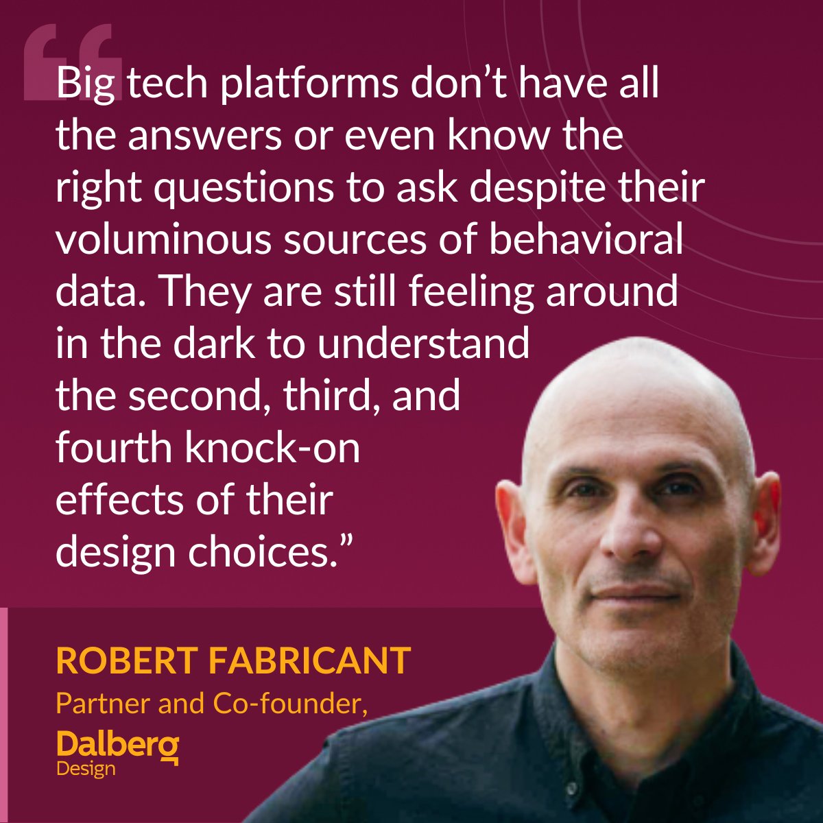 DalbergTweet's tweet photo. Who is responsible when technology causes harm?
In @FastCompany, Robert Fabricant of Dalberg Design explores why the answer is more complex than blaming designers alone, and why AI makes accountability even harder to define.
Read more: https://t.co/pT7rmcir9T
#ResponsibleAI https://t.co/SjvZrqGQYp
