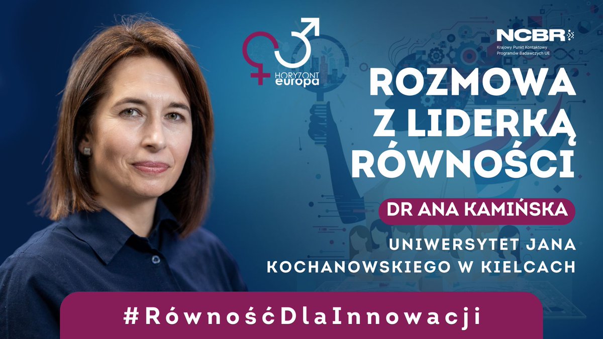 KPK_PL's tweet photo. 🎙️ Nowy odcinek podcastu „Rozmowy z liderkami równości” już dostępny! Dr Ana Kamińska (UJK) opowiada o projekcie #ATHENA i o tym, jak równość płci przekłada się na wyższą jakość badań i lepsze wyniki naukowe. 

🎧 Posłuchaj ▶️https://t.co/u8ZMANEkfd https://t.co/Wgi6L3baKW