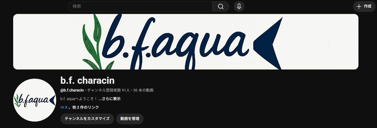 bf_characin's tweet photo. 先日の繁殖水槽立ち上げ動画が思ったより反響があり、チャンネル登録者数100人が見えてきました！
繁殖については今も手探りではあるので、進展があれば今後も継続して更新していきます https://t.co/wKiQ1k7fgr
