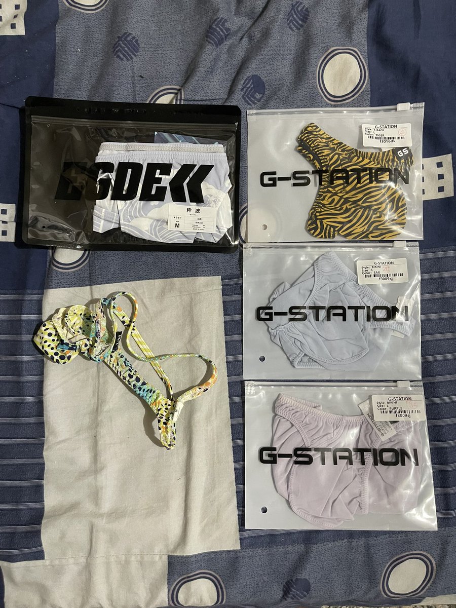 Ping690308's tweet photo. 新的內褲來囉～～～
想看我穿哪一件😂😂
#EGDE 
#GS https://t.co/BXJNepSE5m