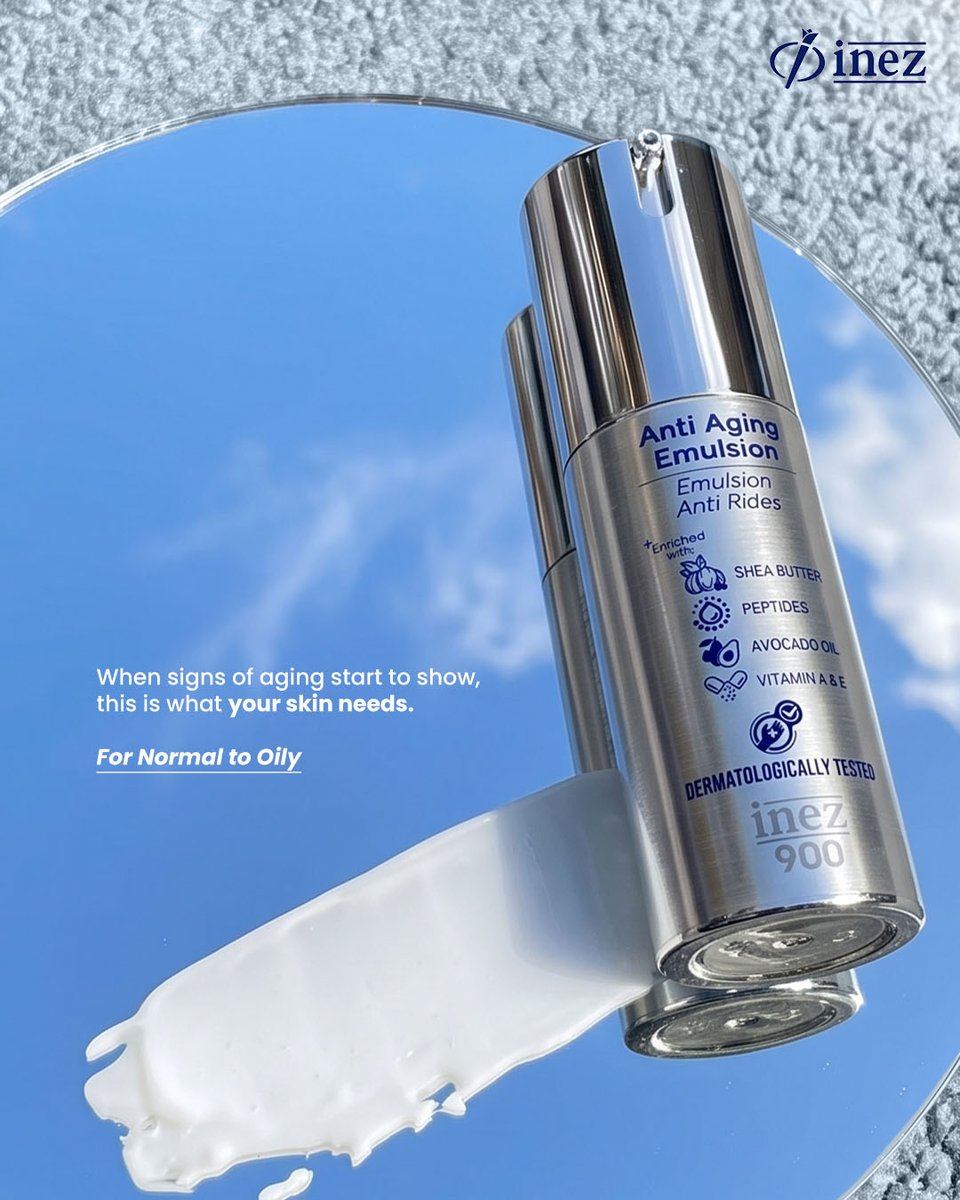 _skinbyinez's tweet photo. Tanda awal aging bisa muncul tanpa kita sadari. ✨
Saatnya lengkapi skincare routine-mu dengan anti-aging serum yang membantu menjaga kulit tetap lembap, terasa lebih kenyal.
Sudah siap mulai rawat kulit dari sekarang? 💙
#InezSkincare #InezCosmetics #TheLegendKeepsGettingBetter https://t.co/vKbY3AeDyd