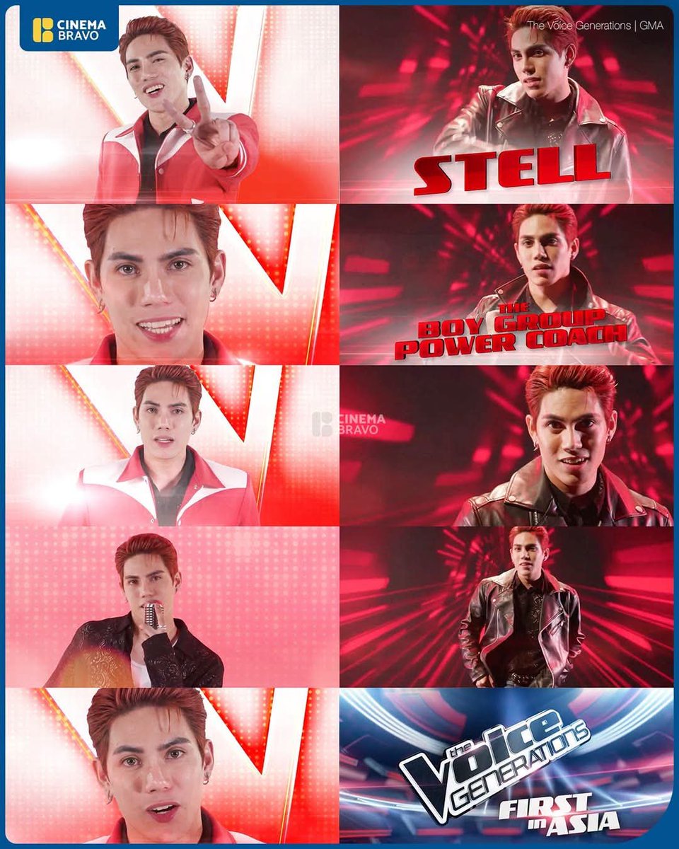 starryajero's tweet photo. 'COACH STELL WANTS YOU! 🙌'

THREE YEARS AGO TODAY: 'Boy group power coach' Stell of #SB19 was announced as one of the four judges of 'The Voice Generations Philippines' (the first-ever in Asia).

Miss you Coach Stell🥹

© Cinema bravo
https://t.co/uko19cBA0A https://t.co/7y2hdFJ9AX
