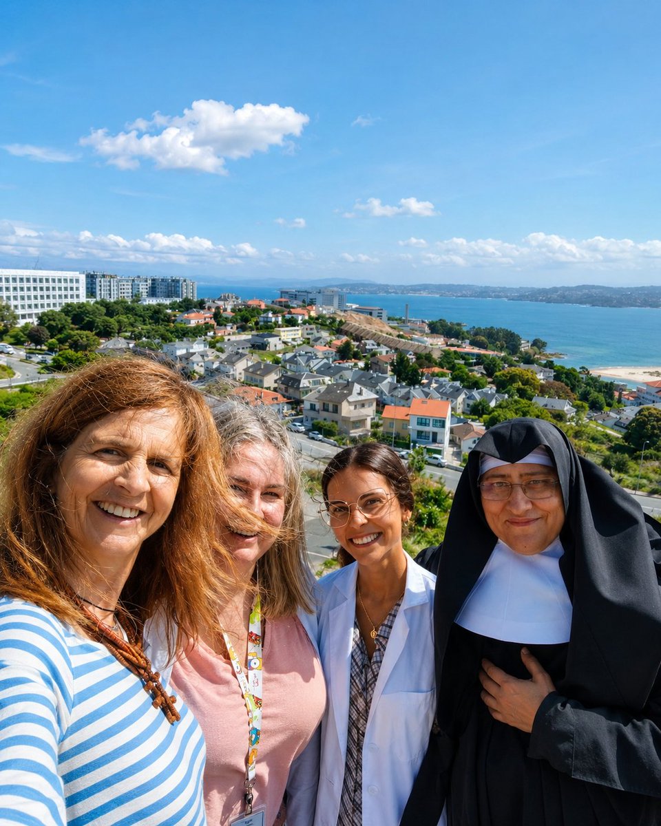 CuidadosDignos's tweet photo. @cuidadosdignos continúa su agenda en Galicia con reuniones en A Coruña junto a profesionales del Área Sanitaria A Coruña y Cee y de la Residencia Santa Teresa Jornet, reforzando alianzas para transformar los cuidados.

#cuidadosdignos #bienestar https://t.co/C0bpU1x8S9