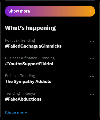 ComradeKE's tweet photo. Trend-spamming and pushing hashtags has made the explore page a horrible experience on Twitter https://t.co/UTFLCA4l9A