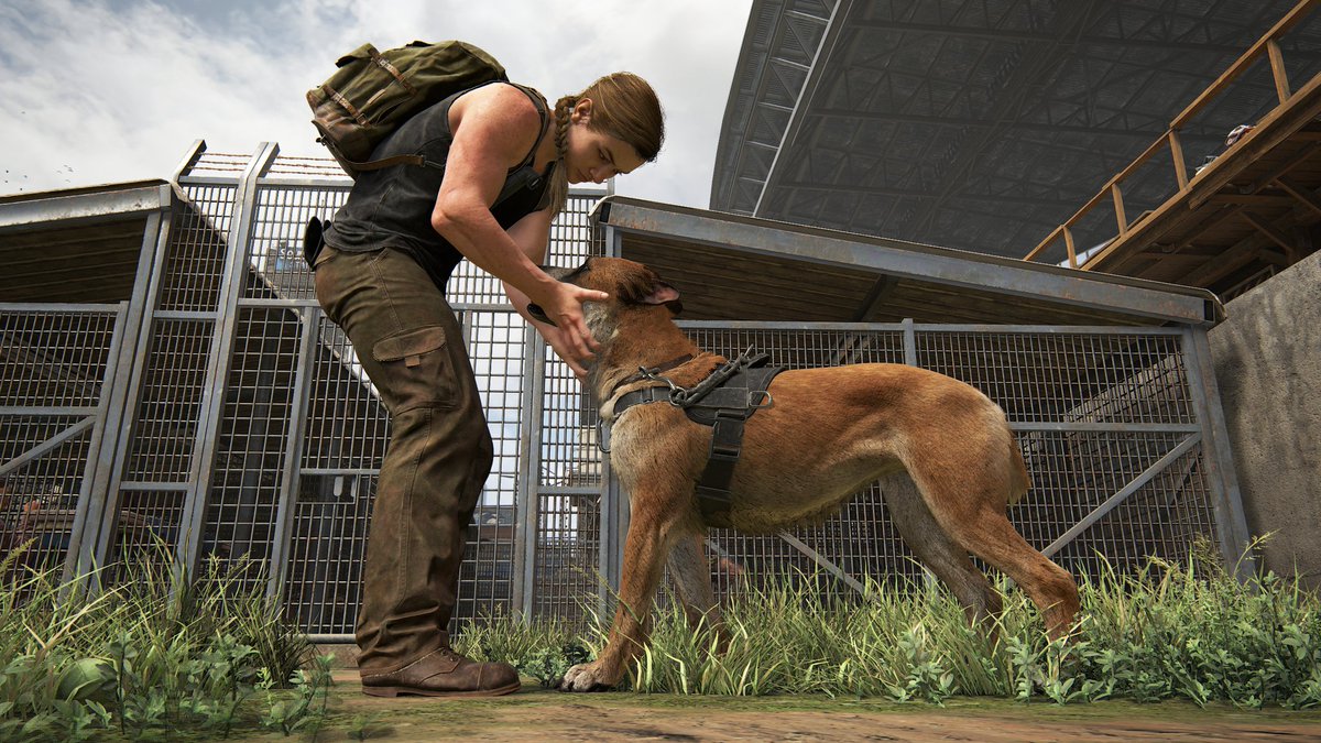 Mousse186468's tweet photo. The plot and gameplay of this section make me feel that buying this game is very worthwhile. I killed many dogs while controlling Ellie. But when I control Abby, I play with every dog with a name. This makes me want to cry😭
#thelastofus #abbyanderson https://t.co/uXru0ooYsm