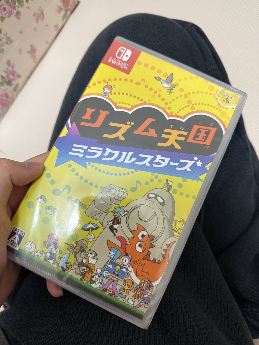 umi_cos2's tweet photo. 楽しみにしてたリズム天国
仕事終わりに届いてたので今からゲーム🎮 https://t.co/eoro5FjiyO