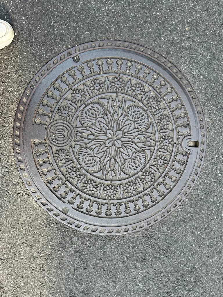 naocon_sendai's tweet photo. 白石高校生の未来WORKS（キャリアセミナー）でした
まちの特徴がよく出るのが、街灯やマンホール
街灯は、仙台市柳町大日如来
マンホールは、山形市
どちらも地域色が出ているでしょ

などと話ししたんだけど
「へぇー」ってなったかな https://t.co/dFcwccegrn