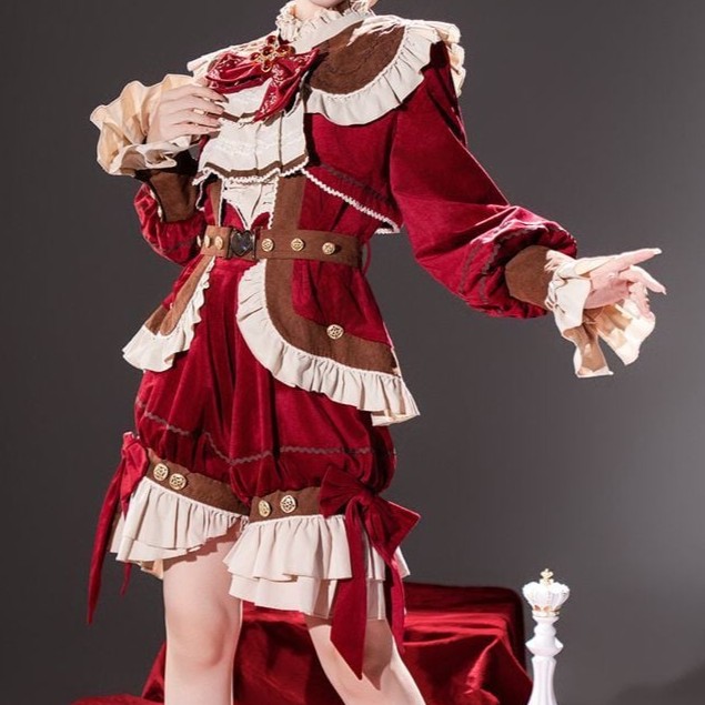 Maidens_Reve's tweet photo. レッドクラシカルプリンスセットアップ♥ https://t.co/xDJNGQpXwr