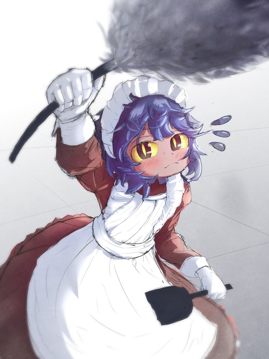Mato_II's tweet photo. Thoughts on Maid Outfit on Niko?
#OneshotGame #OneshotFanArt https://t.co/5k8QE03Vbb
