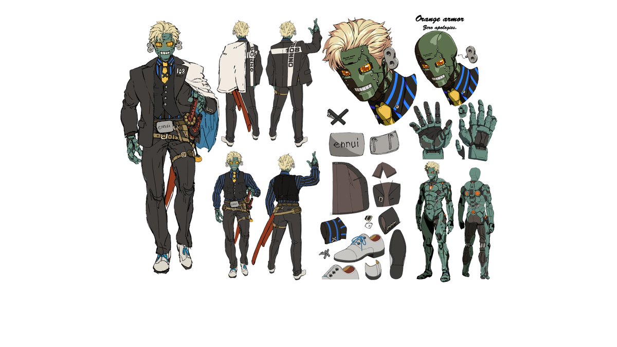 ILikeMGS2's tweet photo. Robo Ky concept art! https://t.co/BjkpaLc38G